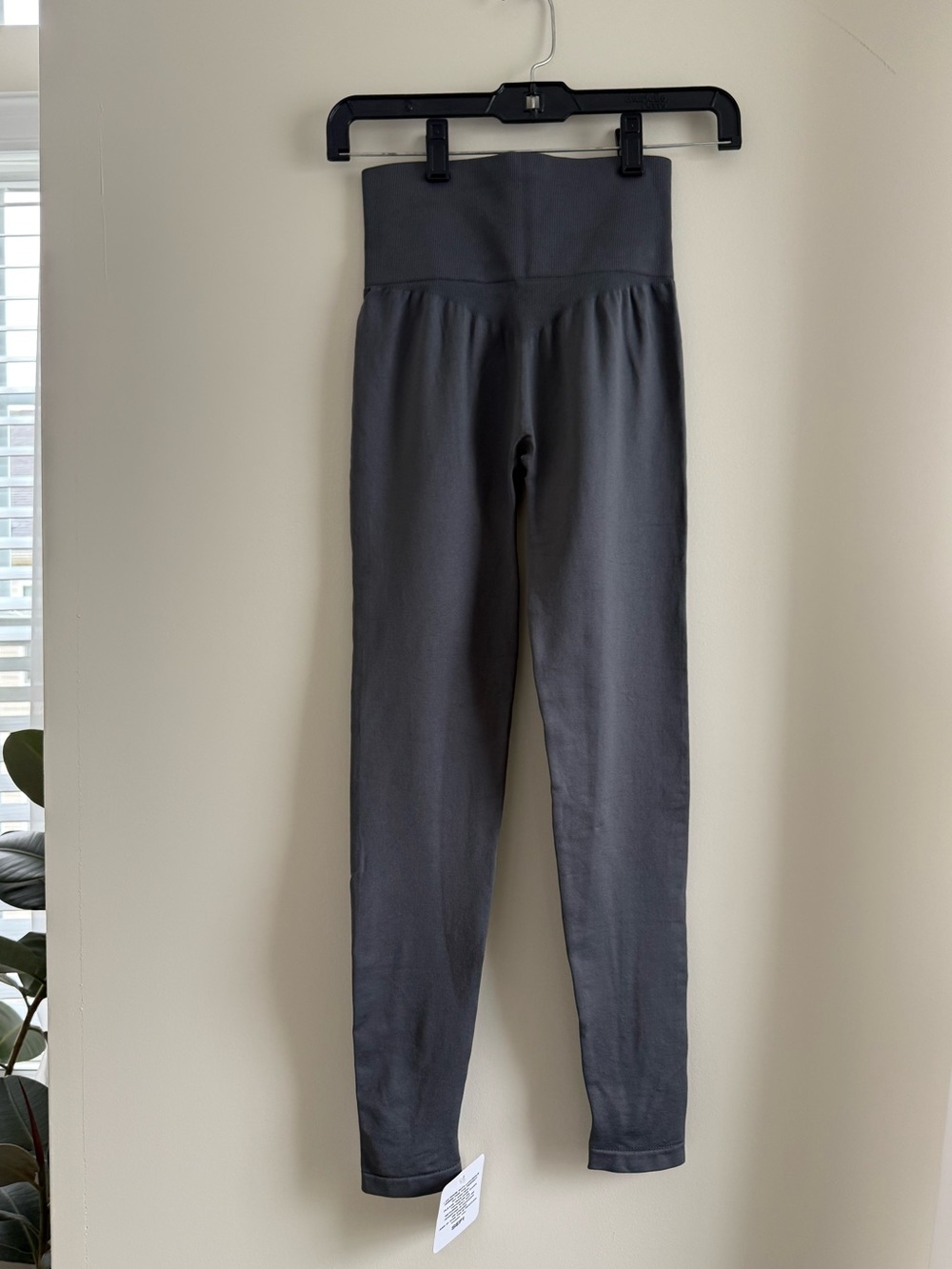 SEFI High-Waist Full Length Charcoal Leggings XS- NWT